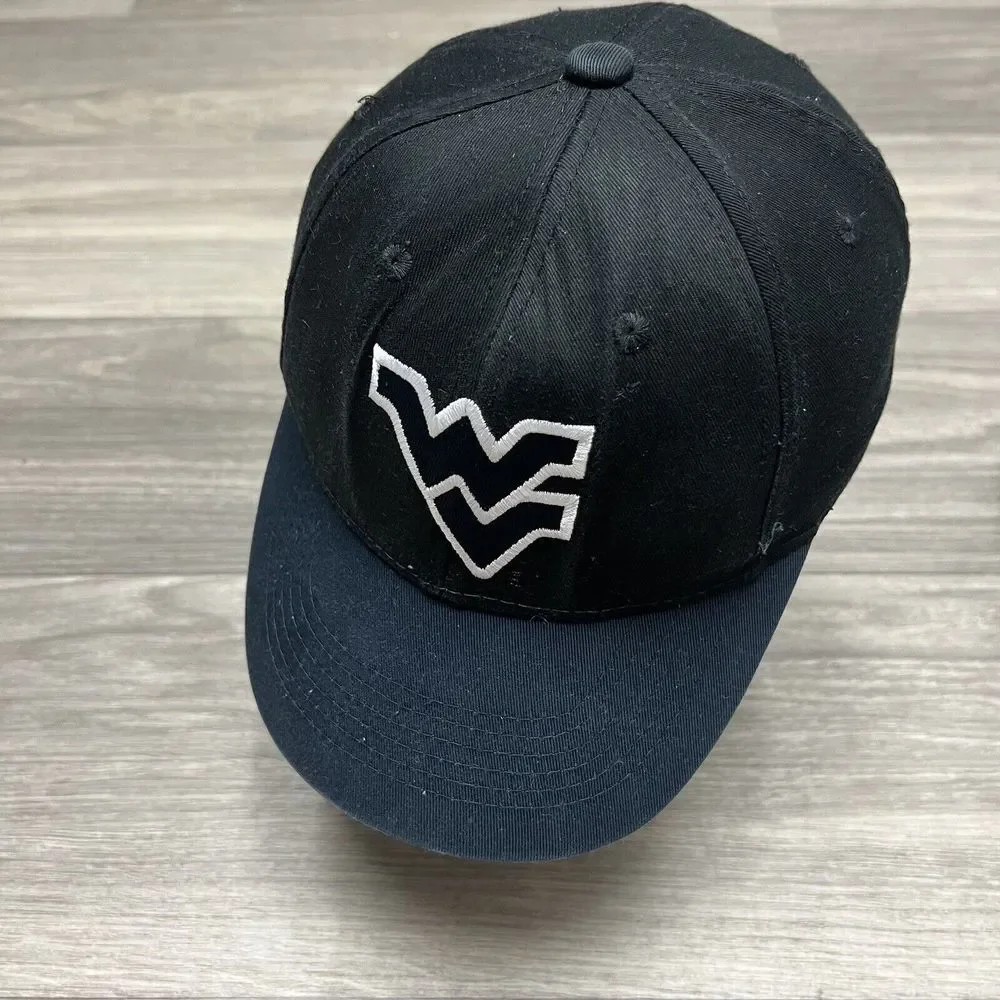 West Virginia Mountaineers Hat Baseball Cap Men Black Blue Strap‎ NCAA Football